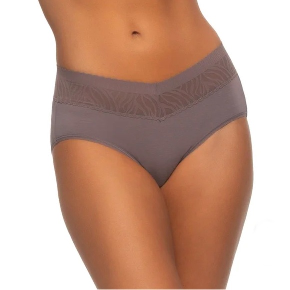 Felina Ladies'Telina Stay in Place Hipster - 5 Pack, Size L Pink Pack - Picture 3 of 11